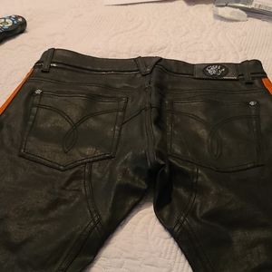 Versace black jeans (real)